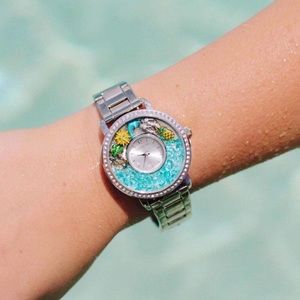 Origami owl locket watch